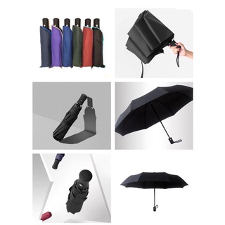 New products♠▧♝#2300 Folding Automatic Plain Umbrella