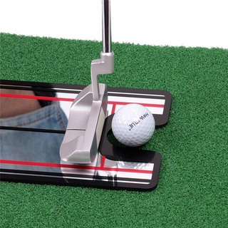 Golf Swing Practice Putting Mirror Training Aid Swing Posture Corrector Tools