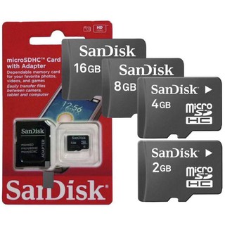 SanDisk card Memory Card 2GB 4GB 8GB 16GB 32GB Micro SD C10 A2 95MB/s Micro SD/HK