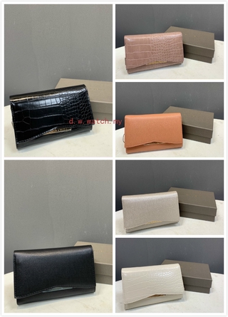 [Ready Stock] CNK Women High Quality Long Wallet Fold Over Purse Clutch Handbag 8O9q
