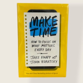 Make Time by Jake Knapp - English Language