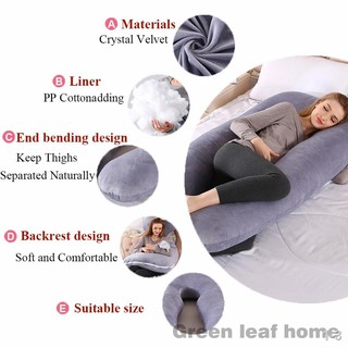 ♈◆☸maternity pillow U shape Dismantled pregnancy pillow Pregnant Protection pillow Contains pillow c