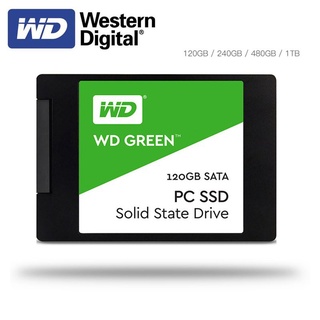 [Sell well merchandise] WD SSD GREEN PC 2.5 inch SATA3 HDD Hard Disk SSD 120GB 240GB 480GB 1TB Internal Solid State Drive