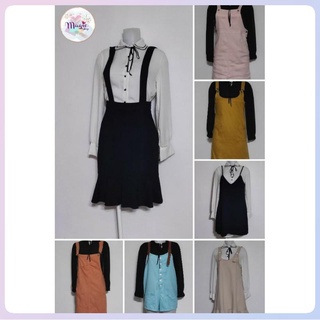 【Available】Korean Jumper Skirt and Dress (Inner Top not included)