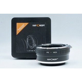 K&f Concept Lens Adapter - Pentax K PK to Sony E Mount Camera - PK - NEX