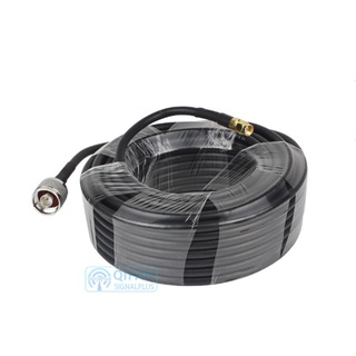 №◕✢extension cord LMR240 N male to SMA male 30meters pigtail 50 ohm low loss RF coax cable for wire