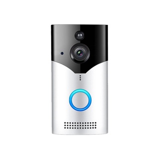 0805* Home Wireless Wifi Visual Cat Eye Doorbell Smart Voice Monitoring Doorbell