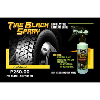 GABS Tire Black Spray 250ml