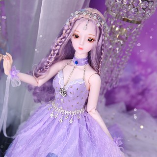 Dream Fairy 1/3 bjd doll 62cm SD toy 34 joint body doll with clothes and shoes (3)