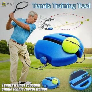 MJy5♡♡♡ Tennis Trainer Tennis Ball Singles Training Practice Balls Back Base Trainer Tools (1)