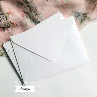 envelope / wedding invitation / liner / ice white 10pcs