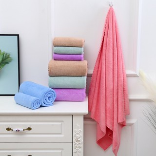 Super Soft And Comfortable Coral Towel 1* Face Towel and 1*Bath Towel 2 in 1 (3)