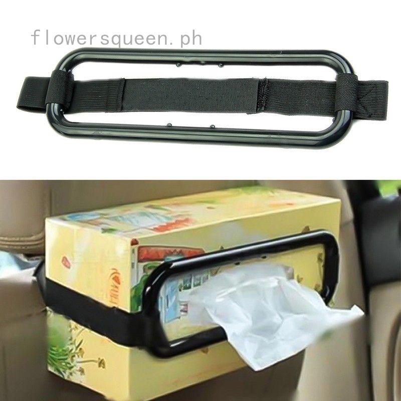 Car Sun Visor Tissue Paper Box Holder Auto Seat Back Accessories Clip Brackete (1)