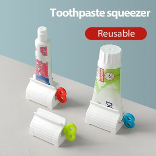 Rolling Tube Toothpaste Squeezer, Manual Rotate Toothpaste Dispenser (1)