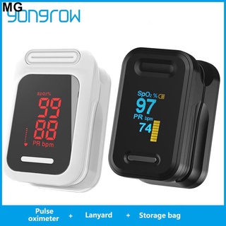 MGYongrow Finger Pulse Oximeter Blood Oxygen Saturation Monitor With Carrying Case