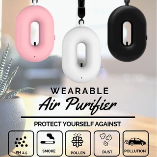 purifierAir treatment☼℡❄Wearable Air Purifier Personal Ionizer Portable USB Ioniser Mini Fresher Neg