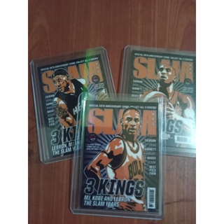 CUSTOM NBA CARDS MICHAEL JORDAN KOBE BRYANT LEBRON JAMES 3 KINGS SLAM COVER