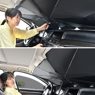 COD Car Windshield Sun Shade Umbrella Car UV Cover Sunshade Heat Insulation Front Window Interior Protection