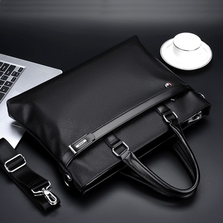Xunyi Large Capacity Business Handbag Men Briefcase Leather Bag