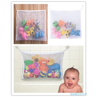 stuff toys ✱◙∈CHT-Baby Toy Storage Bag Bath Bathtub Suction Bathroom Stuff Net Holder Doll Organizer (2)