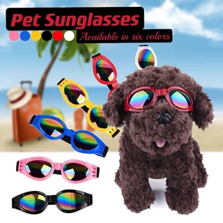 Pet Glasses Sunglasses Goggles Cat Glasses Dog Glasses UV Protection Trend Foldable Dog Sunglasses S
