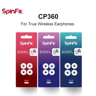 【Stock】 SpinFit CP360 Silicone Eartips for Ture Wireless Earbuds Earphone High Quality Silicone Eart
