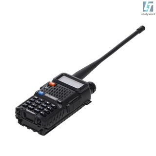 BAOFENG BF-UV5R FM Transceiver Dual Band Handheld Transceiver 128CH Amateur Portable Radio Long Standby Black US Plug (2)