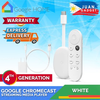 Google Chromecast 4th Generation with Google TV Streaming Media Player | Juan Gadget