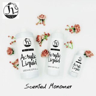 JL Essentials EMA Scented Monomer Peach Scent Acrylic Liquid Slow Setting 120ml