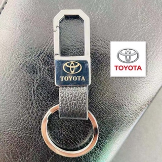 TOYOTA car Logo leather Strap Keyring Keychain Key Chain Ring Key Customized