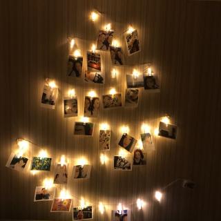 1M 10 LED Photo Clips String Lights for Hanging Photos Paintings Pictures Card And Memos Battery Pow (1)