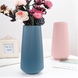 461 Plastic Vase Flower Container Nordic Style Plastic Flower Vase Home Decor (2)