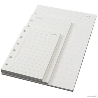 (overseasgoods)✸A5/A6/A7 6 Holes Ring Binder Filler Looseleaf Paper Refills For Journal Notebook Dia