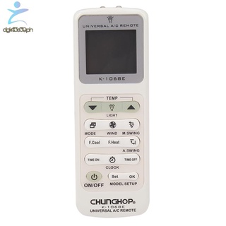 [Hot Sale]CHUNGHOP K-1068E 1000 in 1 Universal A/C Remote Control for Air Conditioner Controller with LED Light Function