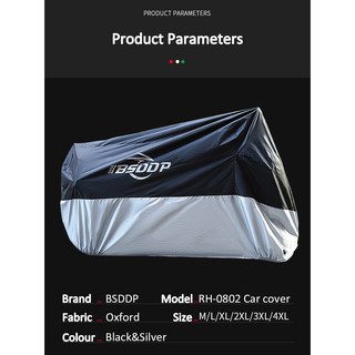 BSDDP motorcycle cover Dustproof and rainproof fabric upgrade wear-resistant and durable (2)