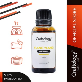 Craftology Ylang Ylang Fragrance Oil (30mL) for Cosmetics, Soaps, Candles, Diffusers, Humidifiers