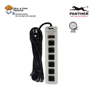 Panther PSP 0512 6 Gang Extension Cord w/ Switch and 5 Meter Wire