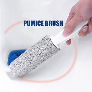 Toilet Bowl Brush 1pcs Natural Pumice Stone Cleaner Brush Wand Cleaning Blue Tablet Toilet Bowl (2)