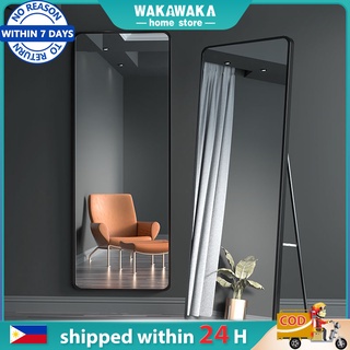 [Warranty] mirror 155cm floor mirror full length mirror with stand simple long mirror mirror wall