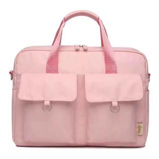 qlFN Korean Style Women Sling Laptop Bag 15.6/14/13.3in Notebook Briefcase Carry Bags