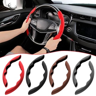 COD& Car Wheel Cover Anti-Skid Plush Comfortable Steering Wheel Cover Steering Accessories For Car