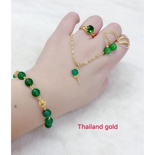 Thailand Gold 4in1 Jewelry Set Free gift box