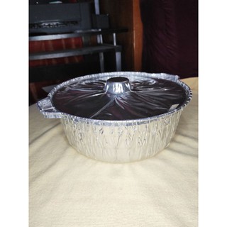 CASEROLE ALUMINUM FOIL TRAY WITH COVER ( SOLD PER 2 PIECES )