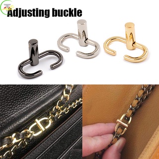 TG Adjustable Metal Buckle Chain Strap Length Adjustment Shorten for Crossbody Bags Chain Bag