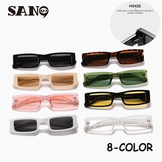 【Metal hinge】Retro Small Narrow Frame Sunglasses Sunglasses Women/Men