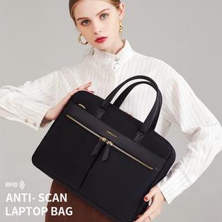 Bag, lady, backpack, computer, computer bagFashion Women's Laptop Briefcase Business Document Organi