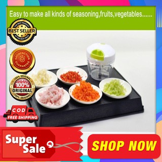 Original Manual Food Chopper Food Processor Vegetable Fruits Meat Cutter Shredder Garlic Onion Chopp (2)