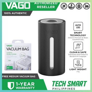 【Available】 VAGO Portable Vacuum Compressor Travel Luggage Space Saver