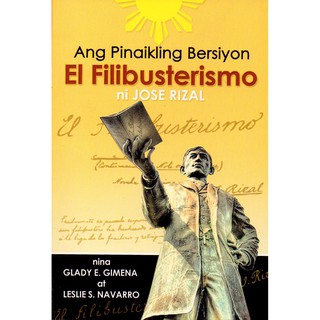 El Filibusterismo: Ang Pinaikling Bersiyon ni Jose Rizal