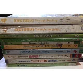 Used Textbooks for Grade 1 2 & 4